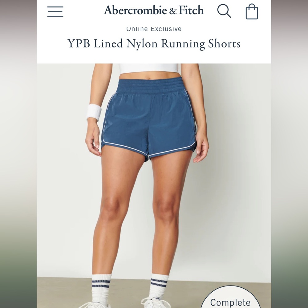 Abercrombie womens Track Shorts